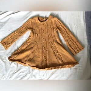 Christian Siriano New York Knit Mustard Yellow 2T Dress